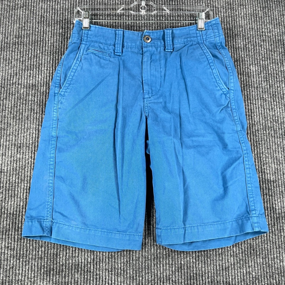 American Eagle Shorts Mens Size 26 Blue Longboard Chino Casual Lightweight